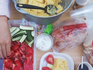 roVelo Мамалига на закуска